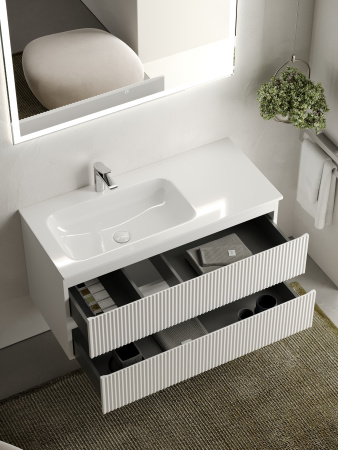 Тумба под раковину Sancos  Snob R SNR100LW Bianco